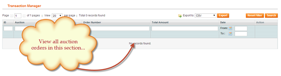 Magento Extension: Auction Module Magento
