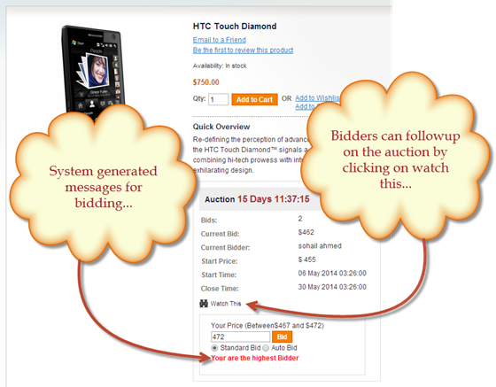 Magento Extension: Auction Module Magento