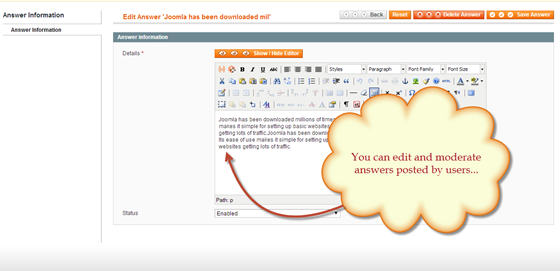 Magento Extension: Magento Knowledge Base Module