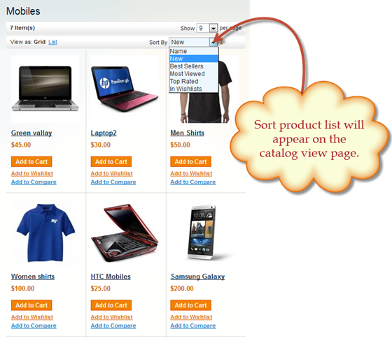 Magento Extension: Magento Improve Products Sorting