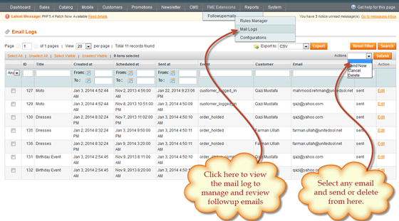 Magento Extension: Abandoned Cart Extension For Magento