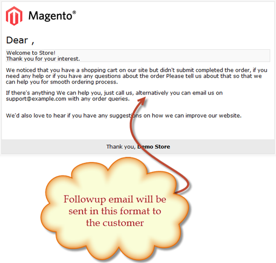 Magento Extension: Abandoned Cart Extension For Magento